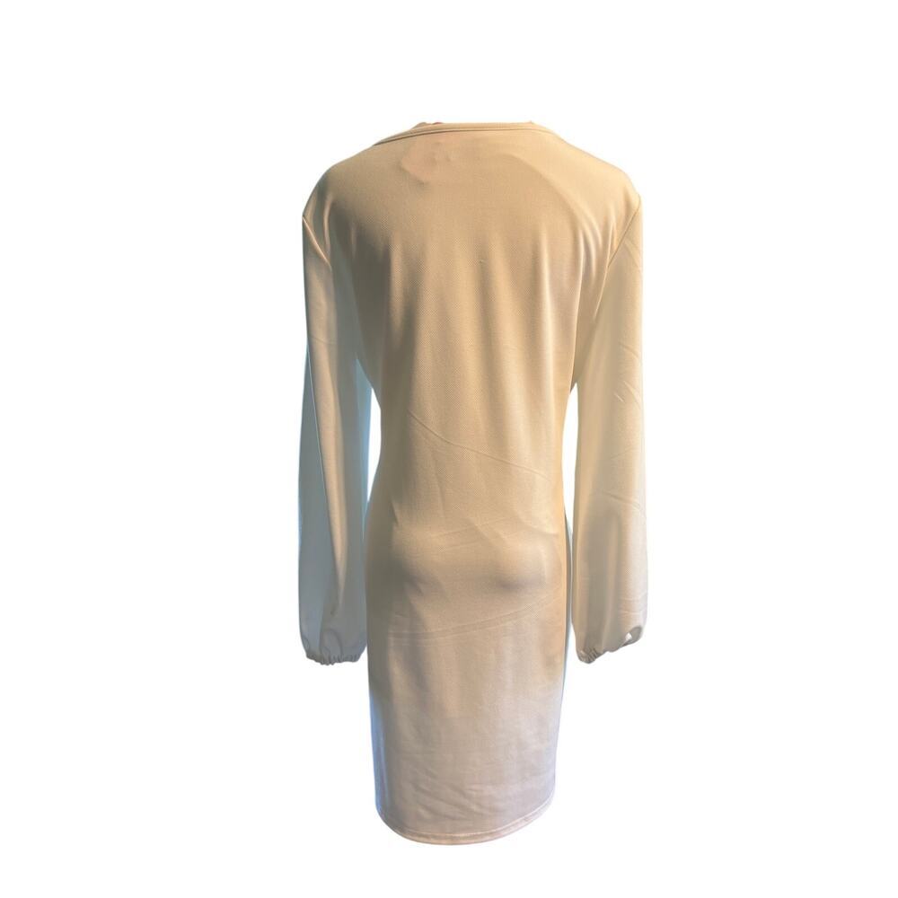 PrettyGarden Women’s Elegant Lantern Long Sleeve Dress. Size Medium - Picture 2 of 6
